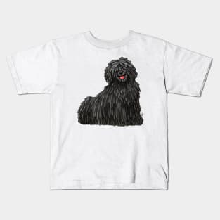 Dog - Puli - Black Kids T-Shirt